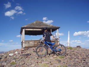 Phil on Wyoming Peak Summit